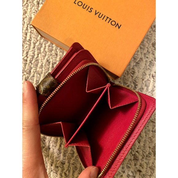 Louis Vuitton X Takashi Murakami Limited Monogram Cerises Compact Zippy Wallet - Picture 8 of 9